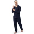 thumbnail image 6 of Fruit of the Loom Men's Flannel Top and Bottom Pajama Set, Sizes S-5XL, 6 of 10