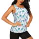 thumbnail image 2 of Balery Cool Giraffe Camiseta sin mangas estampada ligera para mujer, tops de entrenamiento sin mangas, camisetas de yoga transpirables de secado rápido.-X-Large, 2 of 7