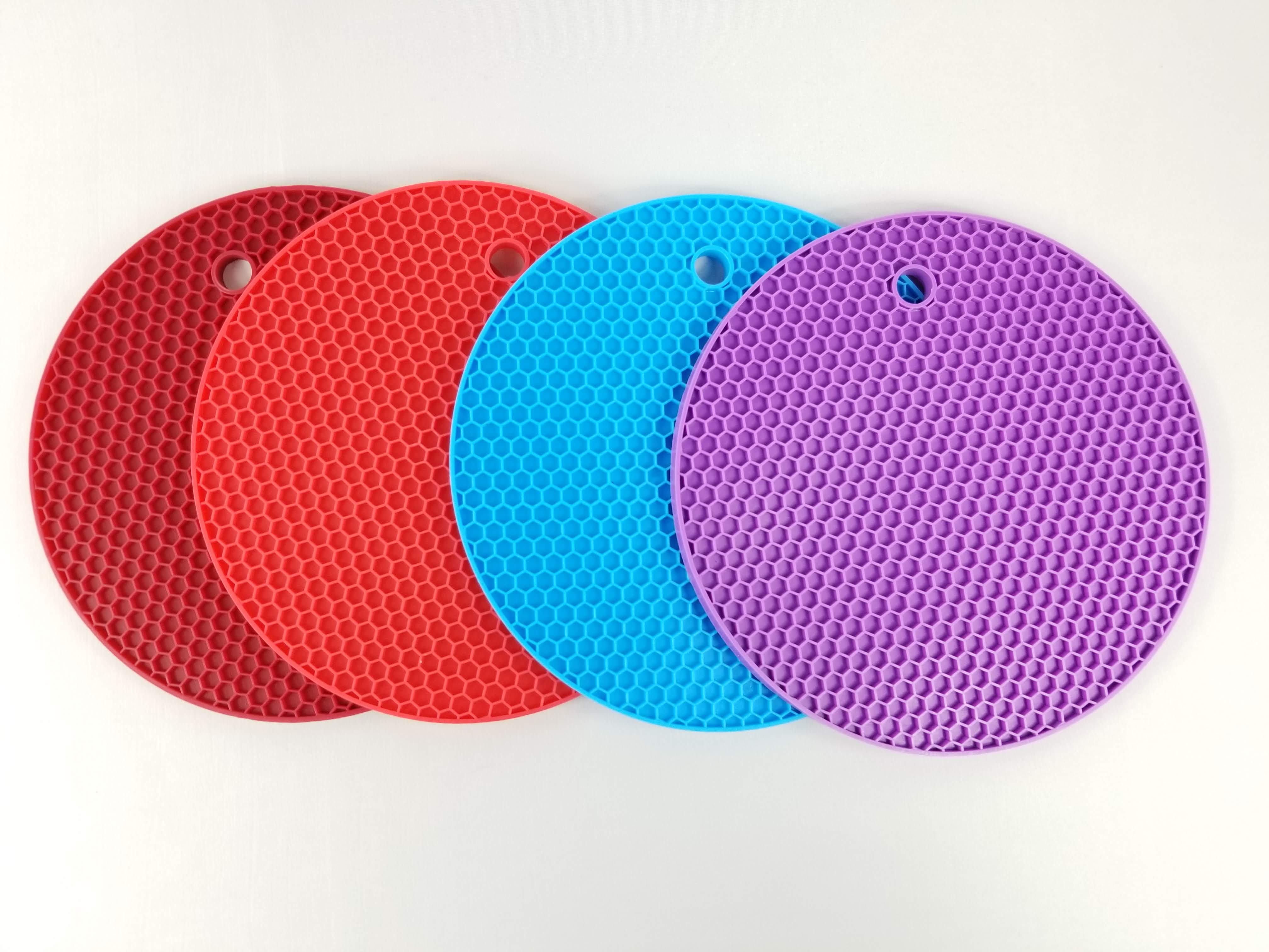 Vigor Silicone Trivet Flexible Heat Resistant Hot Pan, Oven Honey Comb