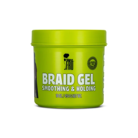 Pardon My Fro Braid Gel 16 oz, Gel, Adult, All Hair Types