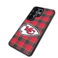 thumbnail image 2 of Keyscaper Kansas City Chiefs Plaid Galaxy Magnetic Bump Case, 2 of 7