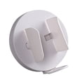 thumbnail image 2 of Inteprter Soporte para cepillo de dientes eléctrico montado en la pared, sin perforaciones Juegos de accesorios de baño, 2 of 6