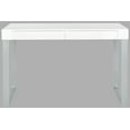thumbnail image 4 of SAFAVIEH Barton Modern Glam Lacquer Writing Desk, White, 4 of 6