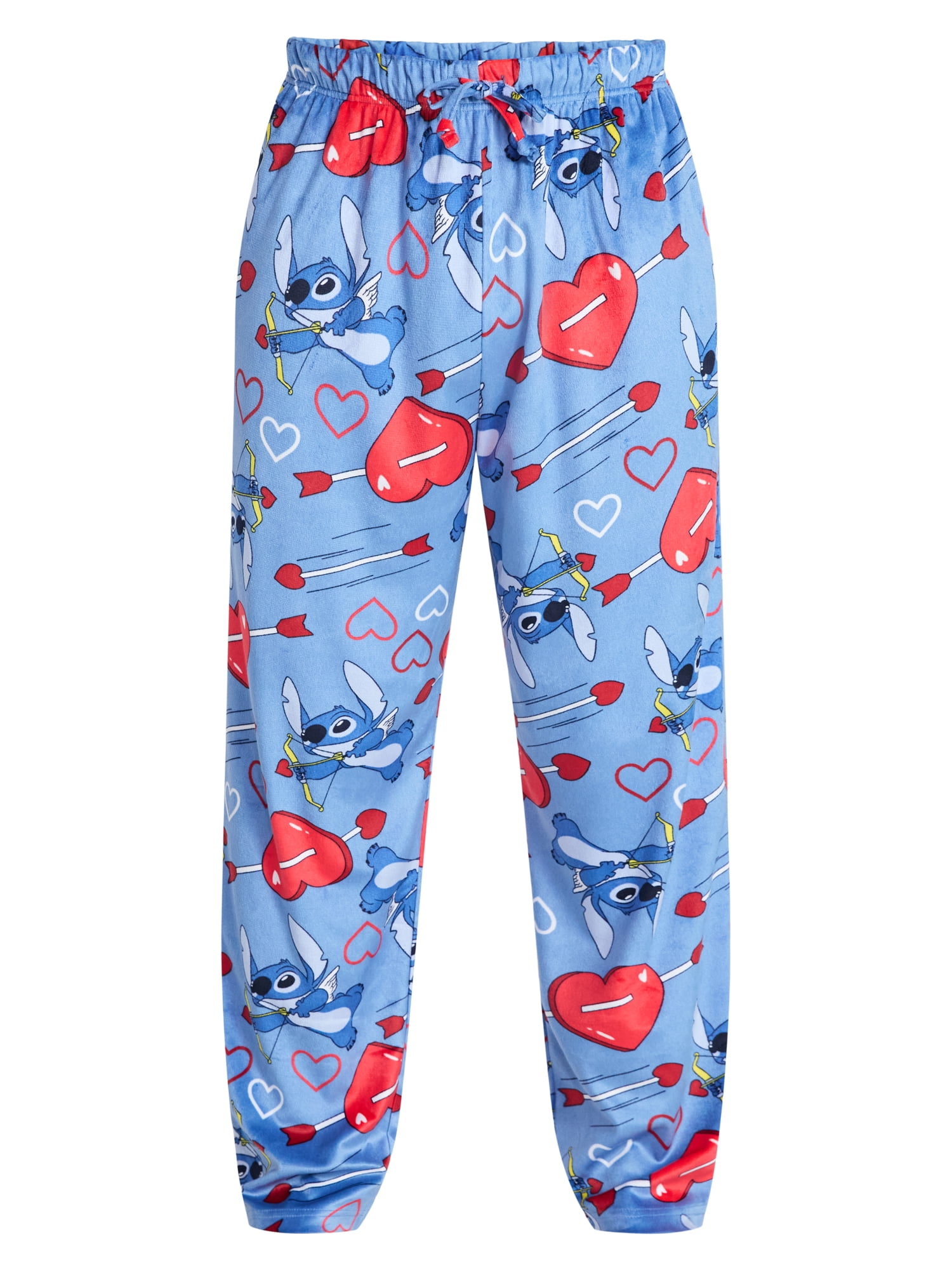Lilo and Stitch Men's Valentine's Day Sleep Pants, Sizes S-2XL