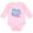AD-Pink, variant on Inktastic Cute Narwhal I'm a Unicorn of The Sea Girls Long Sleeve Baby Bodysuit