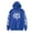 Blue, variant on Juice Hoodie Wrld Casual hooded rapper sweatshirt