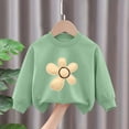 thumbnail image 5 of Gubotare Little Girl Outfits Girls Fall Outfit Teen 2 Piece Sweatshirt and Sweatpant Tracksuit Fashion Cute Clothes Size 9-10 (Green,9-10 Years), 5 of 5