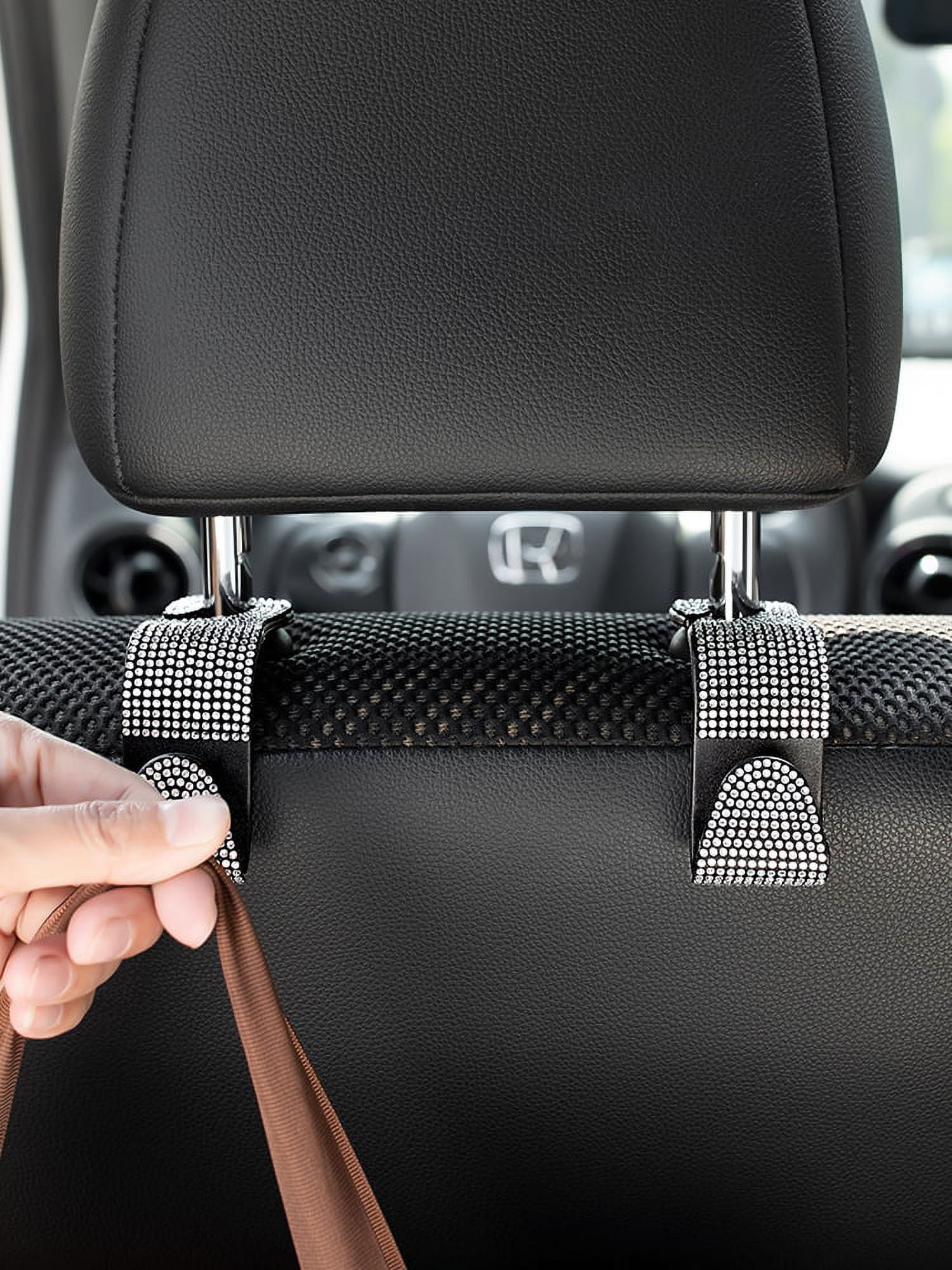 GARTIG Car Headrest Seat Hooks for Purses and Bags with Phone