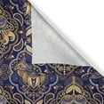 thumbnail image 5 of Ambesonne East Grommet Curtain, Oriental Pattern, 50" x 108", Yellow Purple, 5 of 6