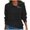 Black, variant on Womens Fashion Sweatshirt Quarter Zip Pullover Casual Lapel Solid Color Pullover Loose Fit Long Sleeve Tops Spring New Retro Casual Neck Zipper Sweater Plaid Pullover Sweater Top Blue