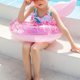 thumbnail image 5 of Flotador inflable para natación, anillo de tubo de flotador de piscina con forma de cola de pez rosa engrosado de PVC para niños de 3 a 8 años, 5 of 7