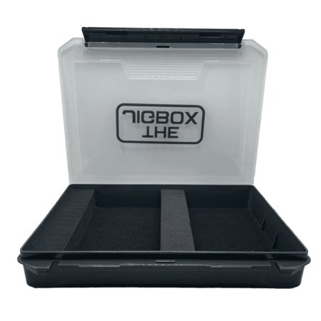 The Jigbox Jig Storage Fluke Style Tackle Box