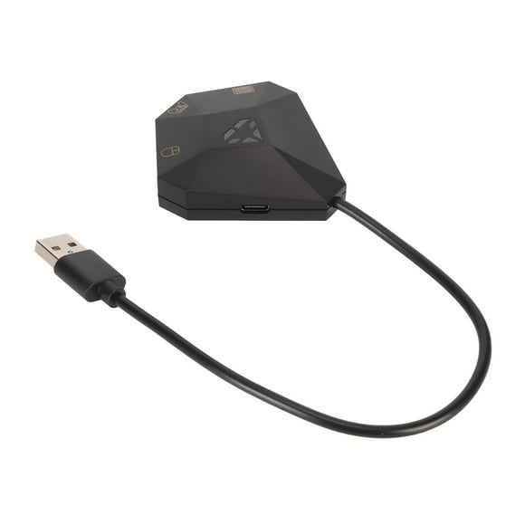 Adaptador De Ratón Para Teclado, Mejora La Diversión Del Juego Adaptador De Controlador De Juego De Mapeo Personalizado Para Consola De Juegos