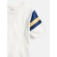 thumbnail image 3 of Wonder Nation Boys Football Tee with Short Sleeves, Sizes 4-18, 3 of 3