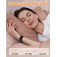 thumbnail image 6 of Wearlizer Braided Magnetic Compatible with Apple Watch Band for Women & Men, D-Shape Stretchy Elastic Nylon Strap, Fits 38/40/41/42/44/45/46/49mm, for iWatch Series 11 10 9 8 7 SE Ultra, 6 of 7