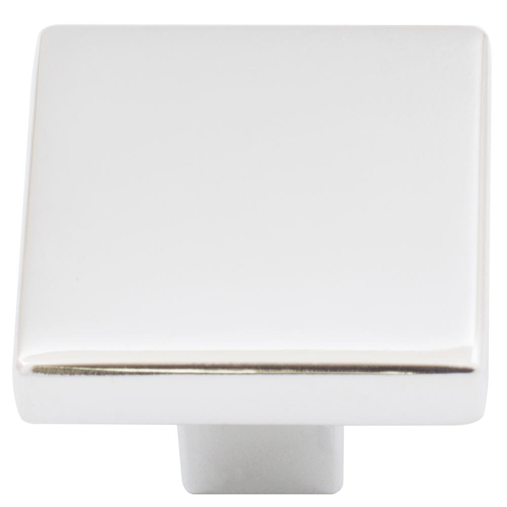 GlideRite 3-3/4" CC Solid Square Cabinet Bar Pull – Satin Nickel – 87226-SN-1