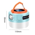 thumbnail image 3 of Bombillas Solares Camping Bombillas de luz solar USB al aire libre y lámparas LED con energía solar para tienda de campaña, 3 of 4