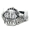thumbnail image 3 of Steampunk Style Metallic Half Face masquerade Mask Halloween Costume Cosplay Party Mask, 3 of 3