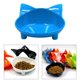 thumbnail image 2 of Comedero para gatos, vajilla para mascotas, comedero, almacenamiento de agua y comida, suministros para mascotas Azul, 2 of 9