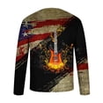 thumbnail image 5 of Meichang T-Shirt à Manches Longues pour Homme Graphique, T-Shirts Graphiques pour Hommes Tendance à Impression 3D T-Shirts Amusants à Col Rond Muscle à Manches Longues pour Hommes, 5 of 5