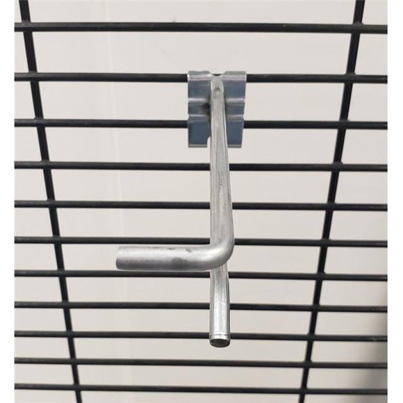 Trion 9027415 Quick Back Galvanized Silver Scan Hook, Pack of 50