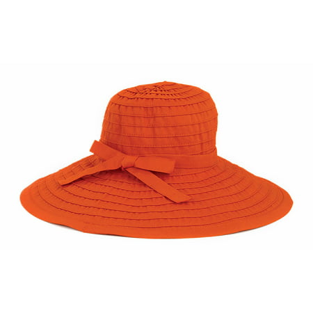Women's San Diego Hat Company Ribbon Large Brim Hat w/ Bow RBL299
