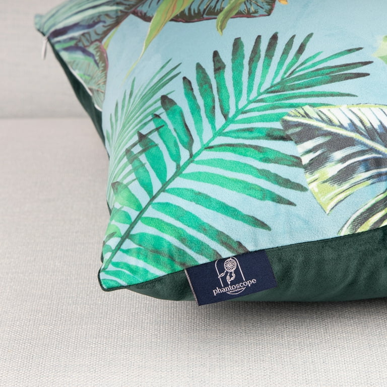 Phantoscope Tropical Series Decorative Throw Pillows, Zebra Stripe, 18 inch x 18 inch, Set of 4, Size: Full Pillows