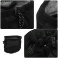 thumbnail image 3 of OFFIGAM 4 Pcs Sac à Cordon Léger en Maille Noire pour la Randonnée, le Camping et l'Utilisation Extérieure, 3 of 6