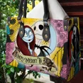 thumbnail image 4 of Bolso de hombro de cuero Pu de pesadilla antes de Navidad para mujer, Jack Skellington, Anime de lujo, bolso de Cosplay de Sally, regalo de Halloween, 4 of 5