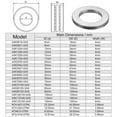 thumbnail image 2 of Uxcell NTA1220 Thrust Needle Roller Bearings 3/4"x1-1/4"x5/64" with TRA1220 Washers 6 Pack, 2 of 6