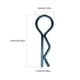 thumbnail image 2 of 120 piezas de Metal JShteea RC cuerpo Clip Pin para 1/8 1/10 1/12, 2 of 7