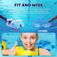 thumbnail image 4 of Gafas de natación de montura grande, gafas antivaho de alta definición, gafas de natación de una pieza para adultos para hombres y mujeres, violeta, 4 of 7