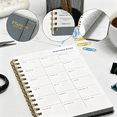 thumbnail image 5 of DoDoMagxanadu 2027-20287 Planner - Jan. 2027 - Jun. 2028 , 5.6" x 8.2" Monthly Planners & Appointment Book with Elastic Book Band, Monthly Tabs, 5 of 8
