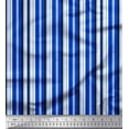 thumbnail image 1 of Soimoi Poly Georgette Fabric Vertical Stripe Print Sewing Fabric Yard 52 Inch Wide, 1 of 5