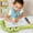 Green, variant on Crocodile Colored Drawing Board, DIY Graffiti Magnetic Exercise Drawing Pad, Magnetic Handwriting Board, Colorful Erasable Doodle Board, Erasable Pad, Equipped with Sliding Eraser
