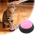 thumbnail image 1 of Interactive Pet Training Voice Button Communication Device with 30 Second Recordable Function for Cat and Dog Educational Games, 1 of 5