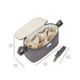 thumbnail image 3 of 3 Sprouts Universal Quilted Stroller Caddy Organizer with 2 Cup Holders and Adjustable Shoulder Strap, 3 of 7