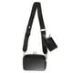 thumbnail image 1 of Bolso de hombro para hombre Nikou de piel sintética moderno ergonómico tipo bandolera color negro talla única, 1 of 15