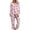 X078-Pink, variant on Censtreet Womens Pajama Sets 2 Piece Lounge Set Fall Spring Pajamas Long Sleeve Pjs Top and Pants Soft Pj Sets Loose Sleepwear