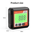 thumbnail image 3 of Amdohai 3in1 Magnetic Inclinator Digital Level and Angle Finder Versatile 4 * 90° Inclinometer LCD Display Dipmeter Gauge 4 Unit Switchable, 3 of 8