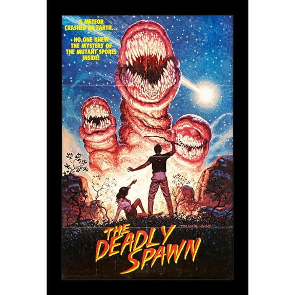 THE DEADLY SPAWN - 11x17 Framed Movie Poster