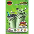 thumbnail image 4 of J-Basket Instant Boba Bubble Pearl Milk Tea Kit Variety (Taro, Black Tea, Matcha), 9 Total Servings, 4 of 6