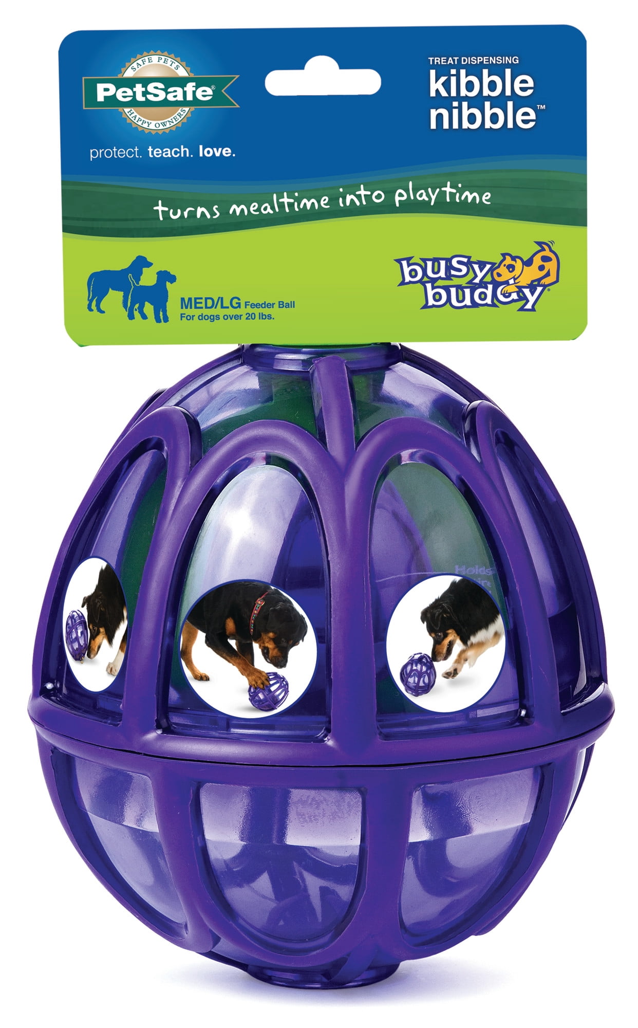PetSafe Busy Buddy Waggle Dog Toy, Treat Dispensing Dog, Medium