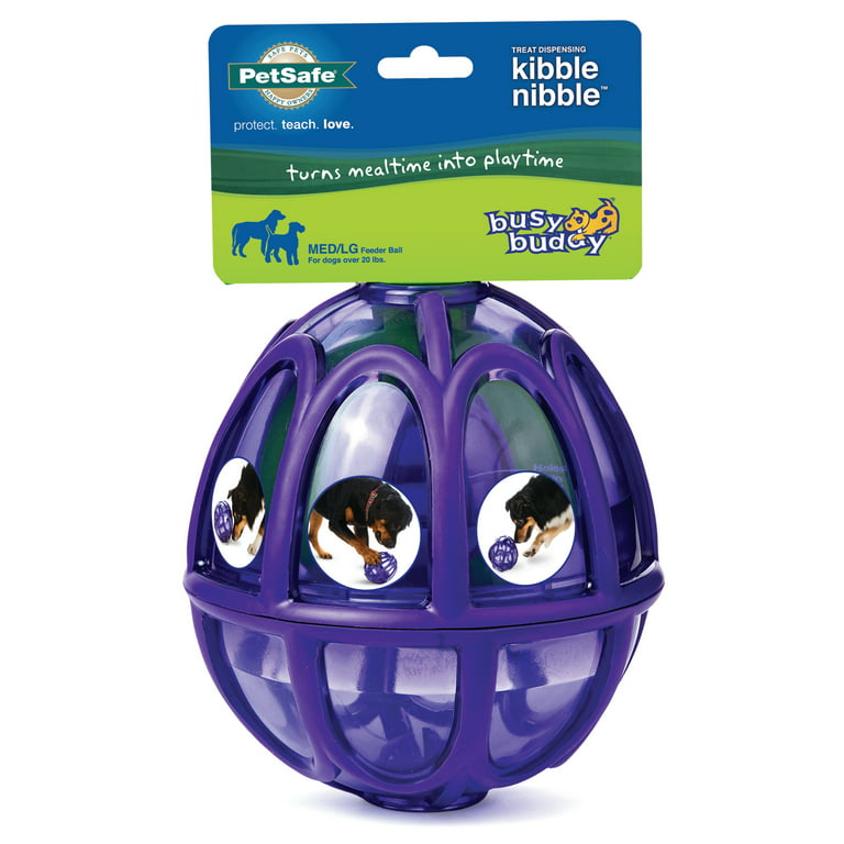 PetSafe Busy Buddy Kibble Nibble Dog Toy, Treat Dispenser, Medium/Large 