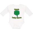 thumbnail image 3 of Inktastic Nana's Lucky Charm Boys or Girls Long Sleeve Baby Bodysuit, 3 of 5