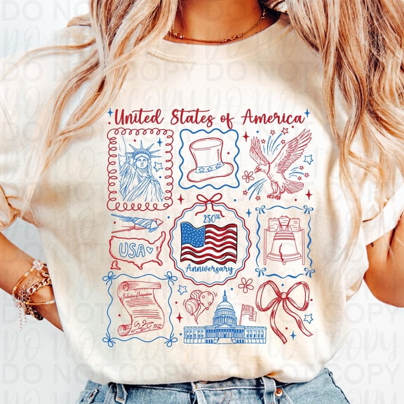 USA 250th Anniversary T-shirt, 4th of July American Flag Shirt, Memorial Day Graphic Shirt, Land of the Free T-Shirt, Statue of Liberty Tee