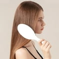 thumbnail image 2 of Hair Brush Pioneer Colorful Floral Cushion Base Hair Brushes Touch Paddle Double Sided Pattern Oval Hairbrush, 2 of 7