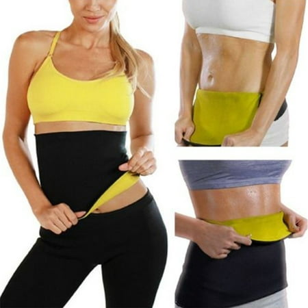 SLIMBELLE Women Waist Trainer Belt Body Shaper Belly Wrap Trimmer Slimmer Compression Band Sauna