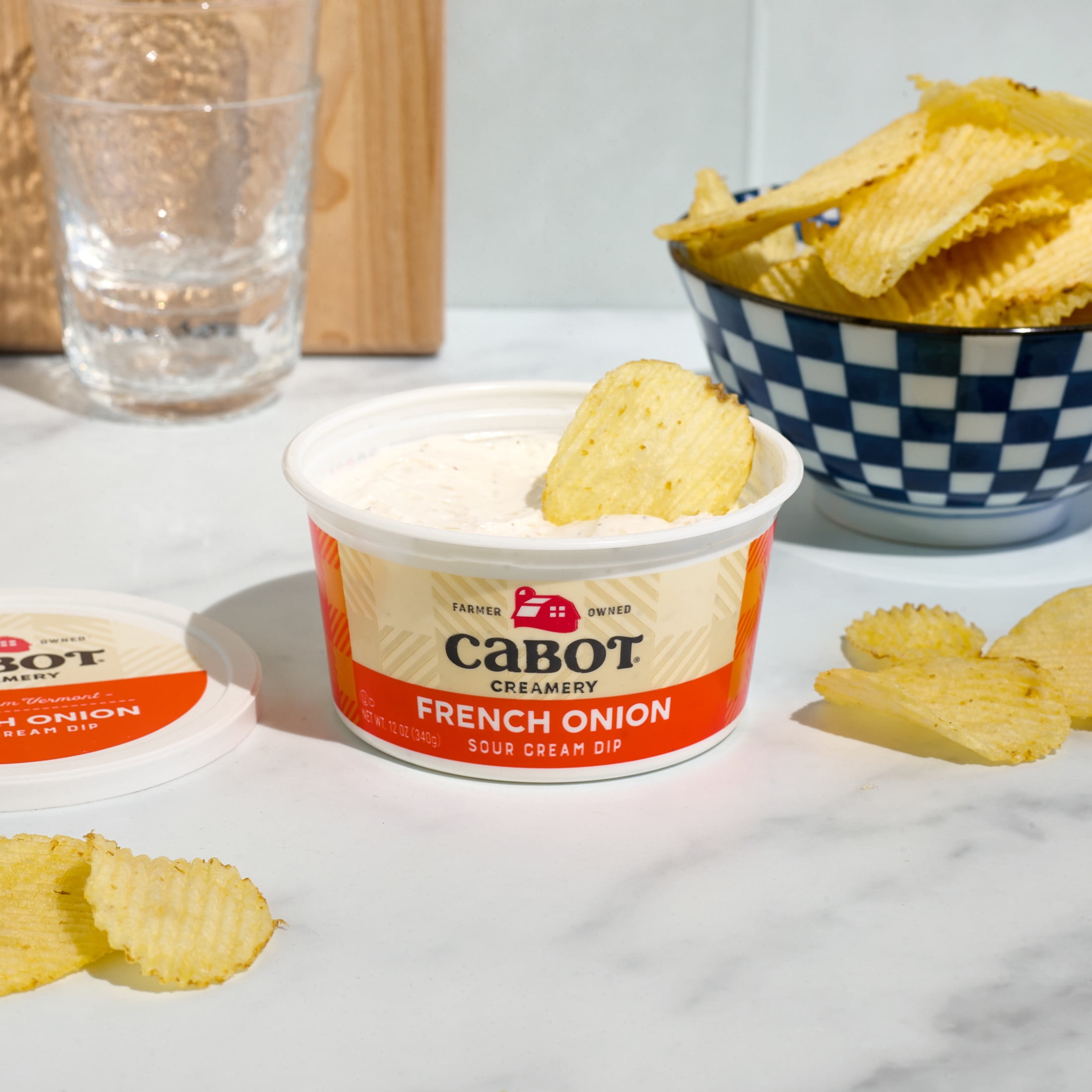 Cabot Creamery Dip French Onion 12 oz (Refrigerated Spread)