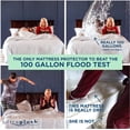thumbnail image 3 of UltraBlock Ultra Plush 100% Waterproof Mattress Protector, Luxuriously Soft, RV King, 72" x 80", 3 of 8